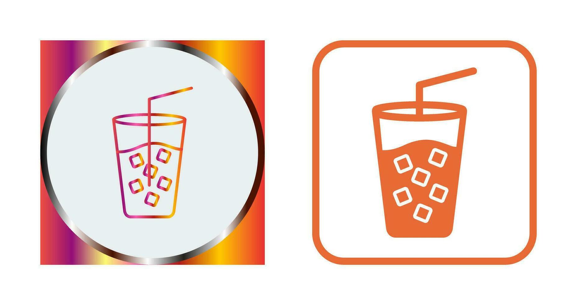 Cold Drink Vector Icon