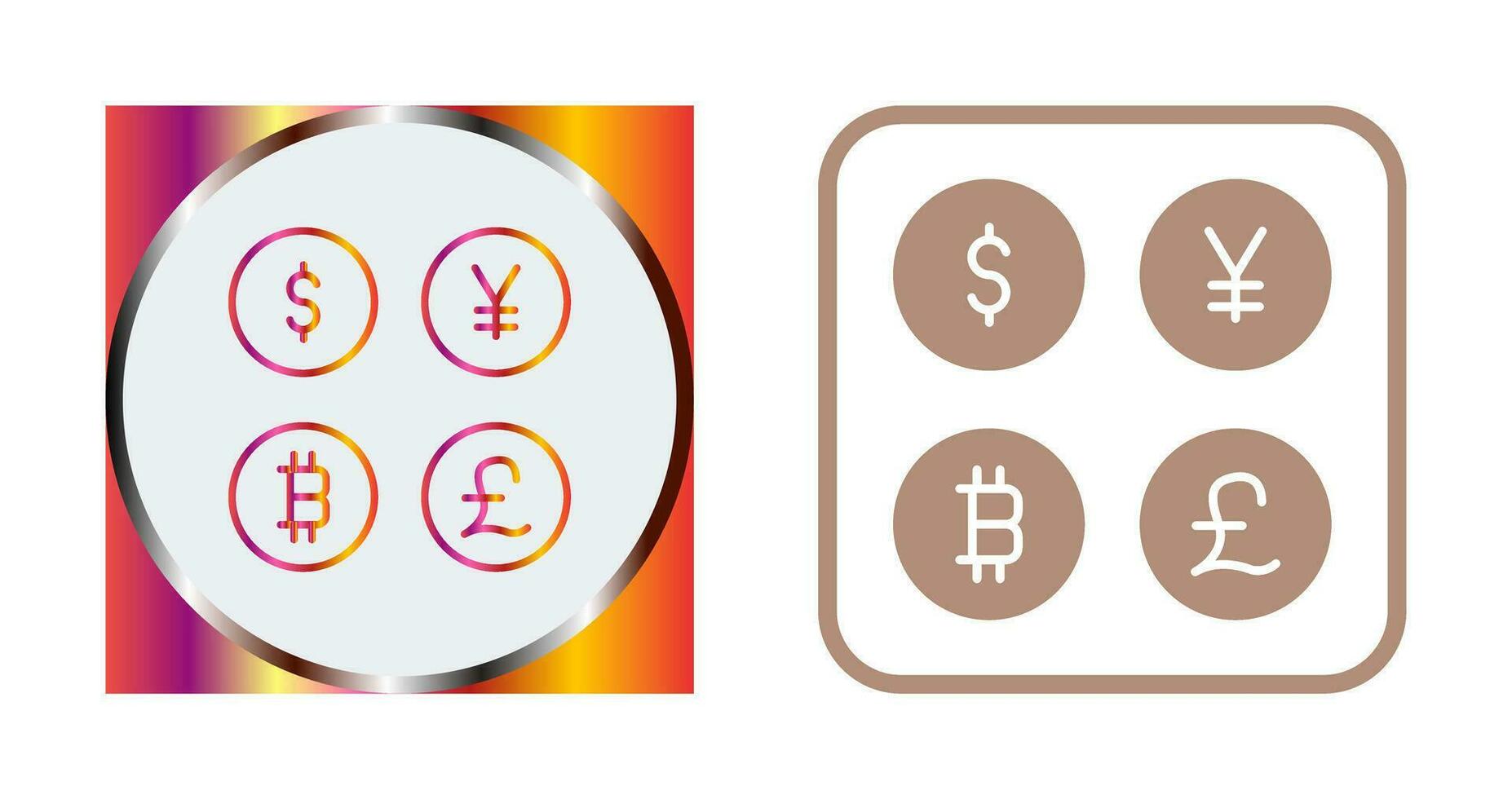 Currency Symbols Vector Icon