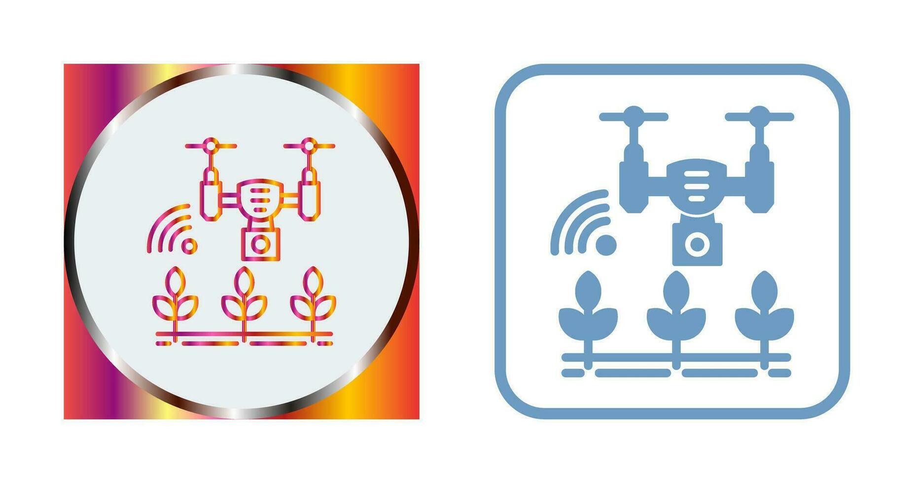 Smart Farm Vector Icon