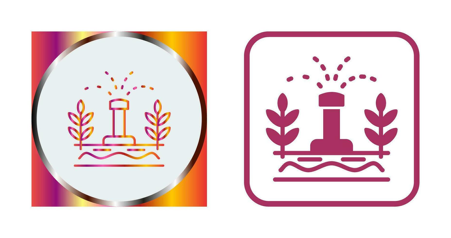 Sprinkler Vector Icon