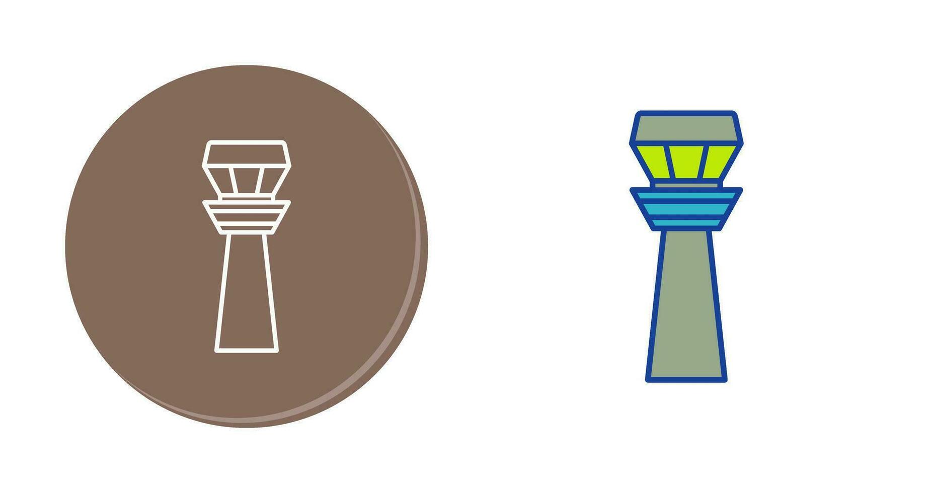 Control Tower Vector Icon