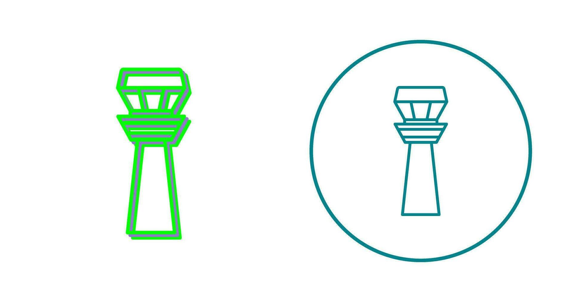 Control Tower Vector Icon