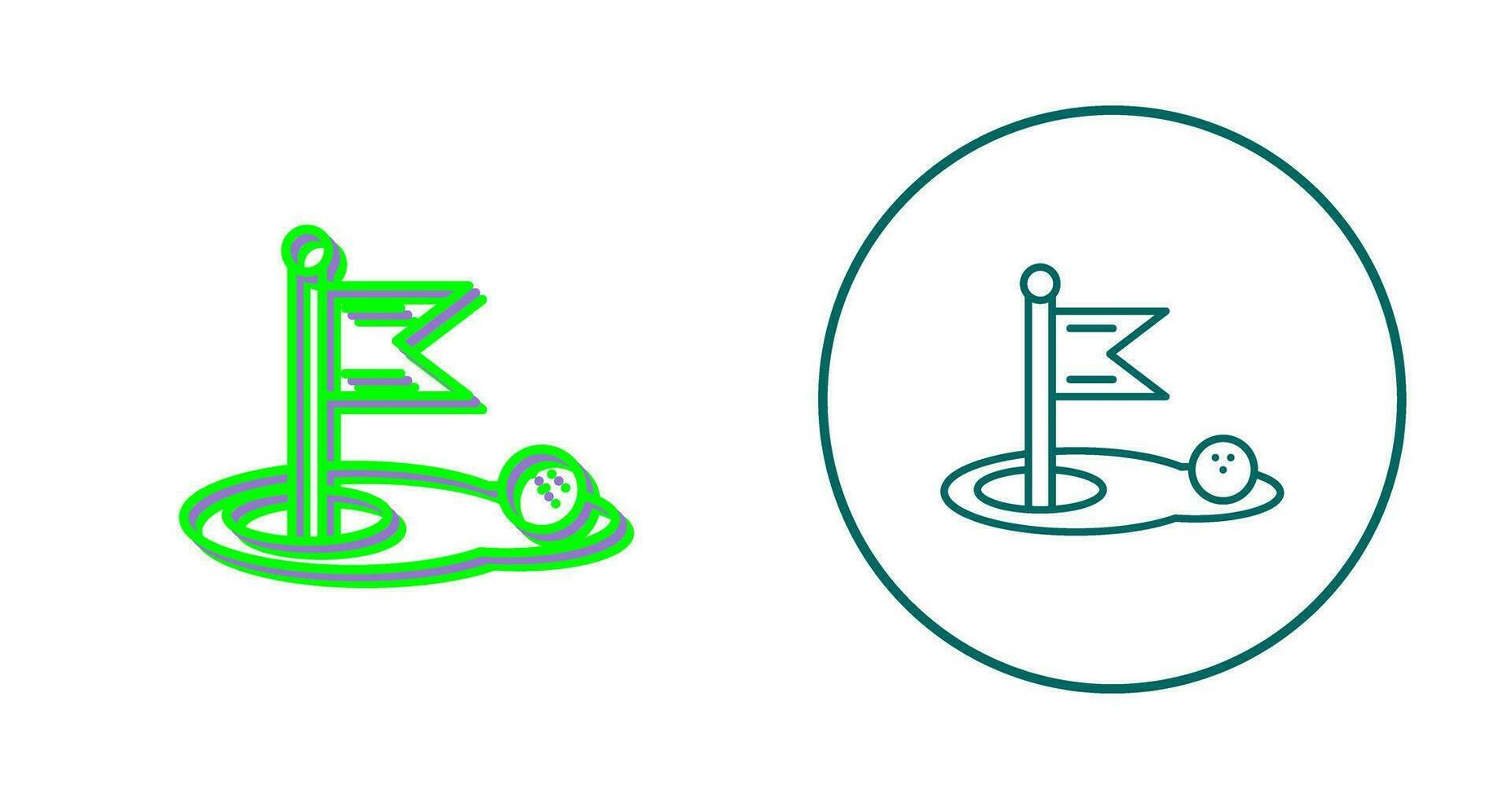 Golf Vector Icon