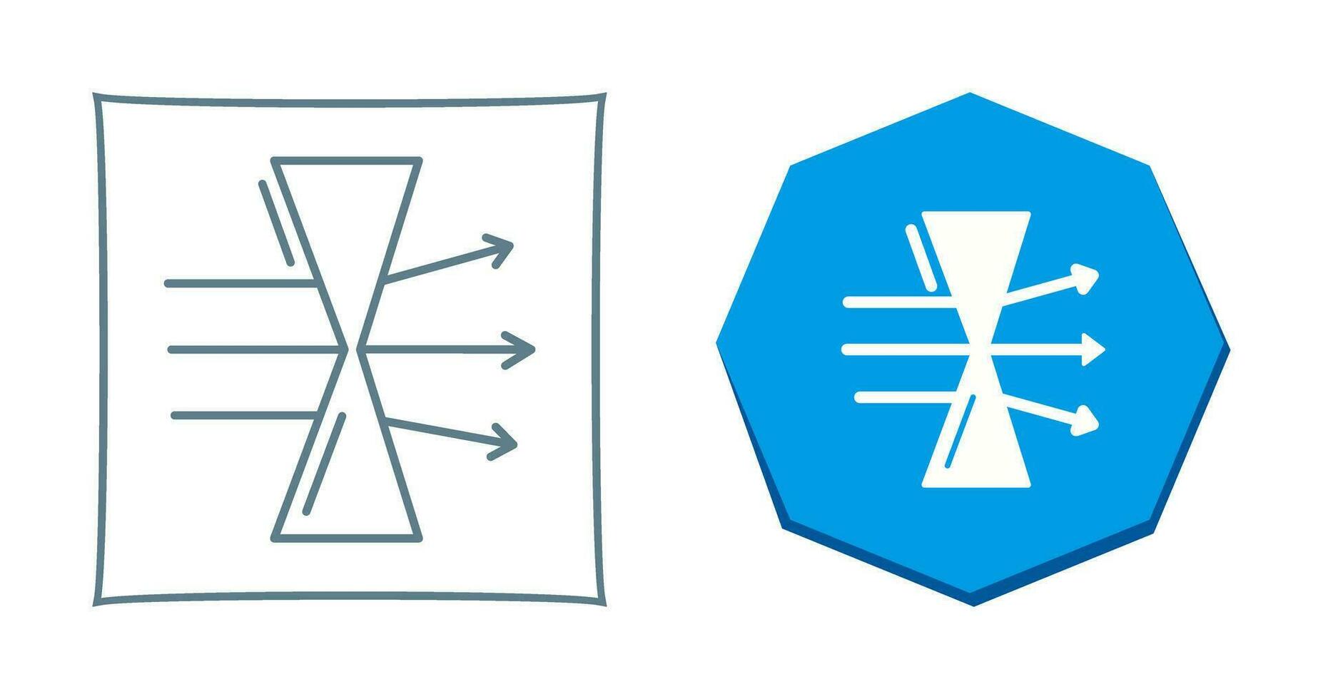 Dispersion Vector Icon