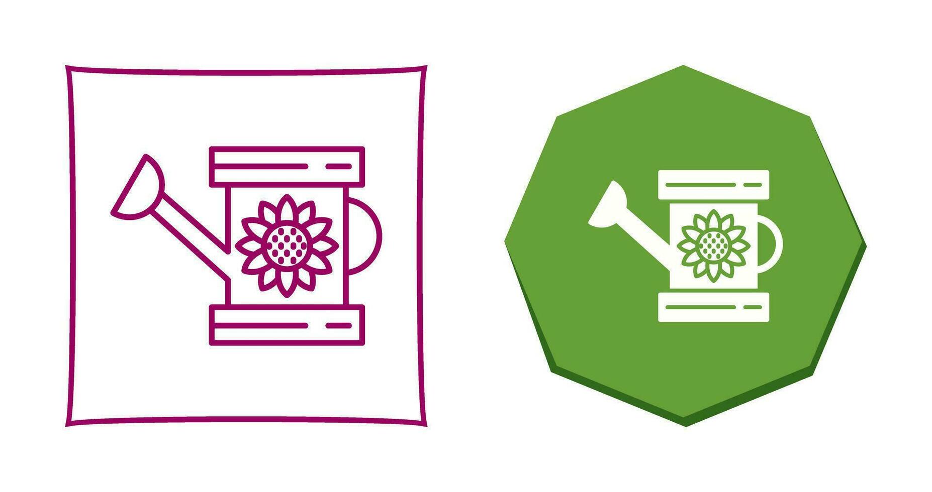Watering Can Vector Icon