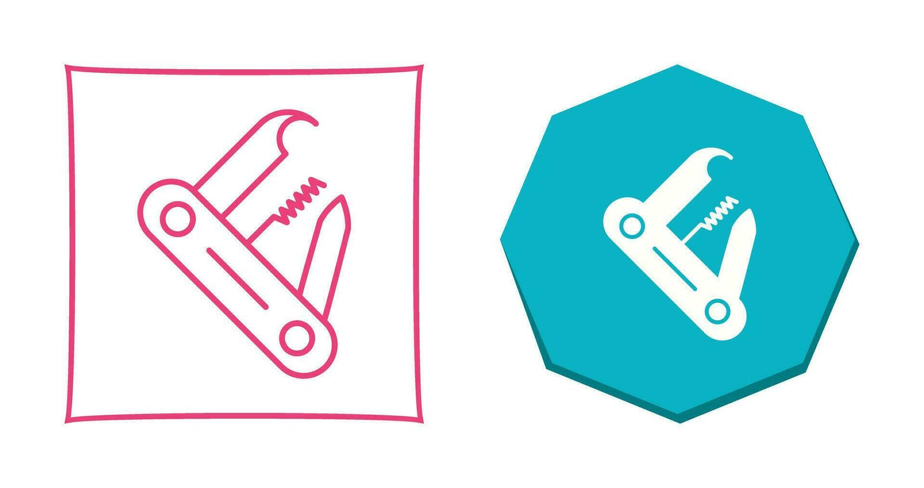 Swiss Army Knife Vector Icon