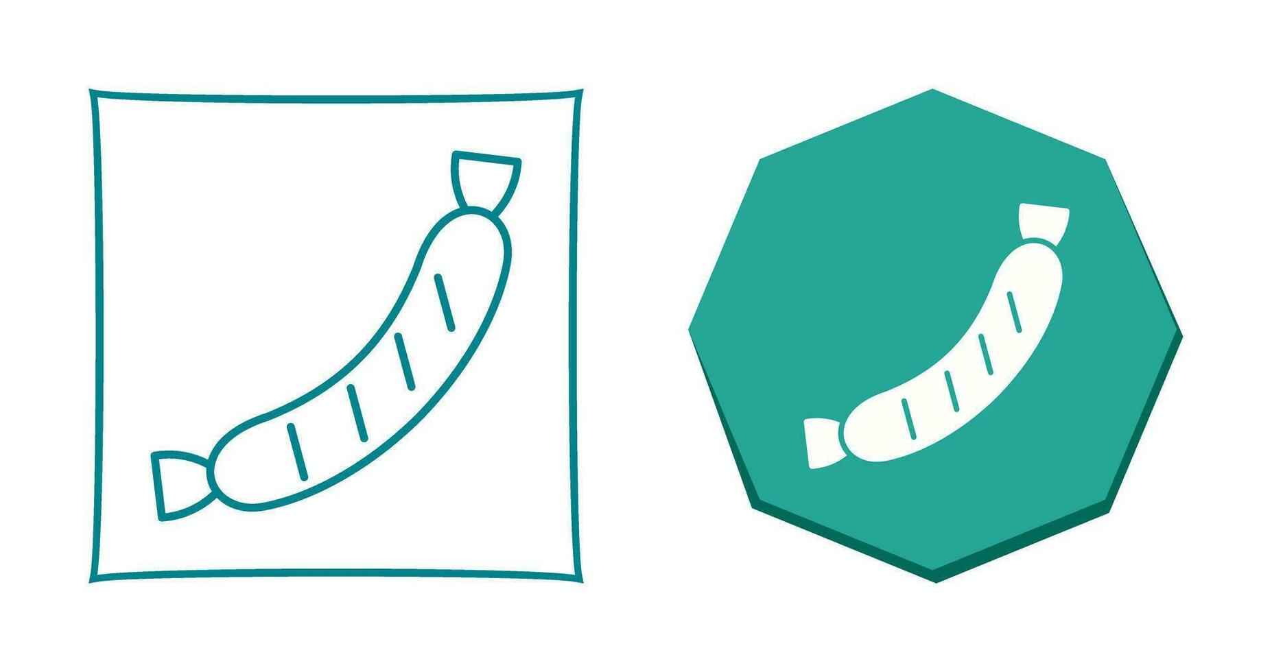 Sausage Vector Icon