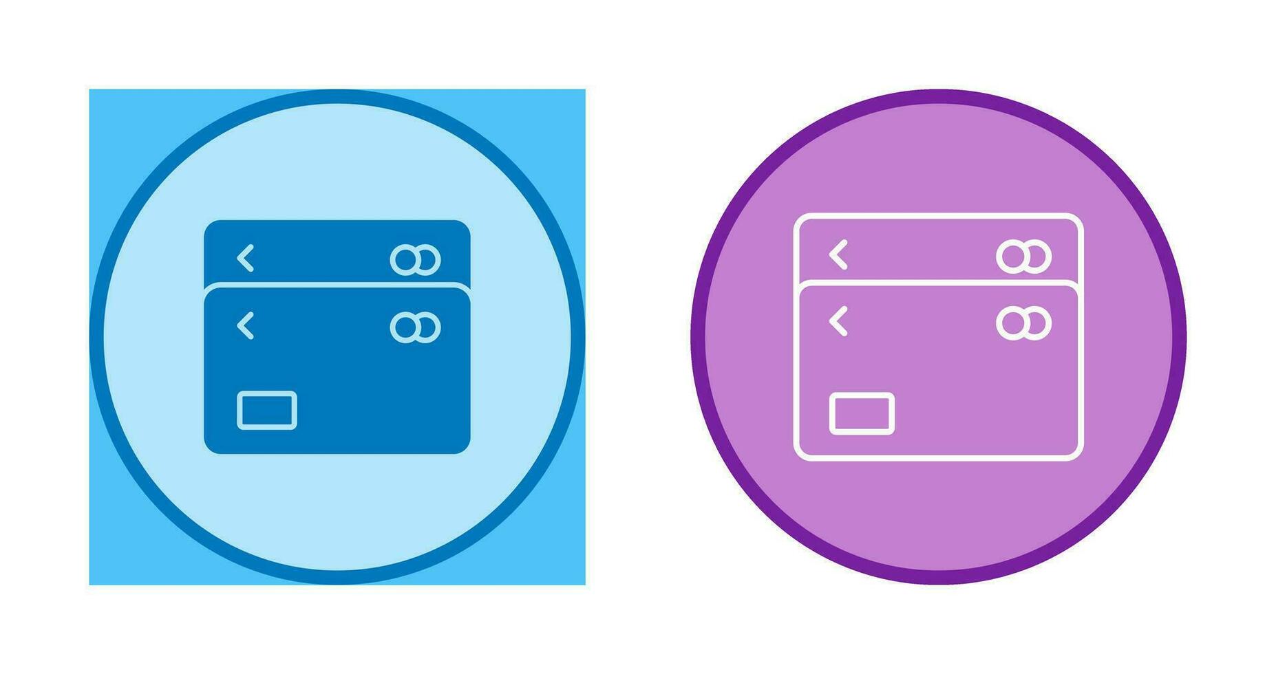 Unique Multiple Cards Vector Icon