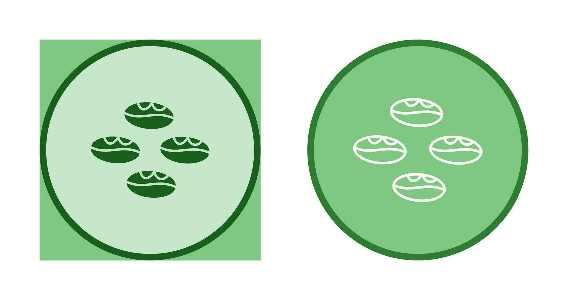 Coffee Beans Vector Icon