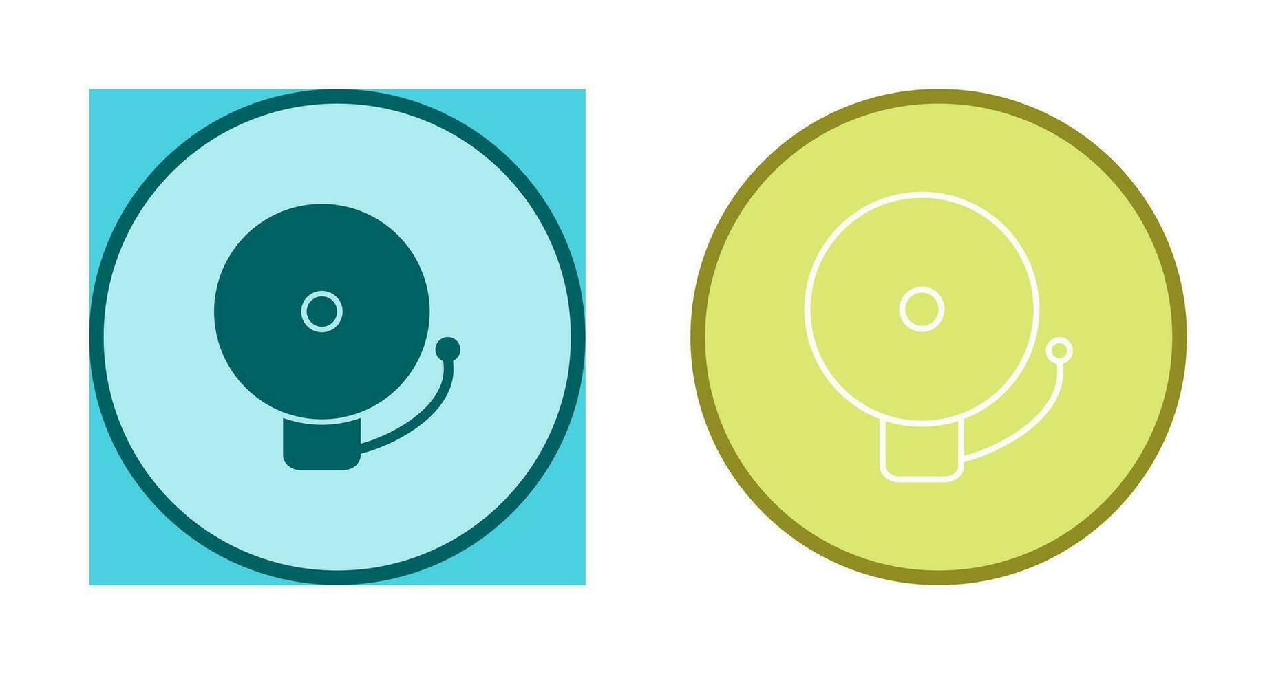 Unique Alarm Vector Icon