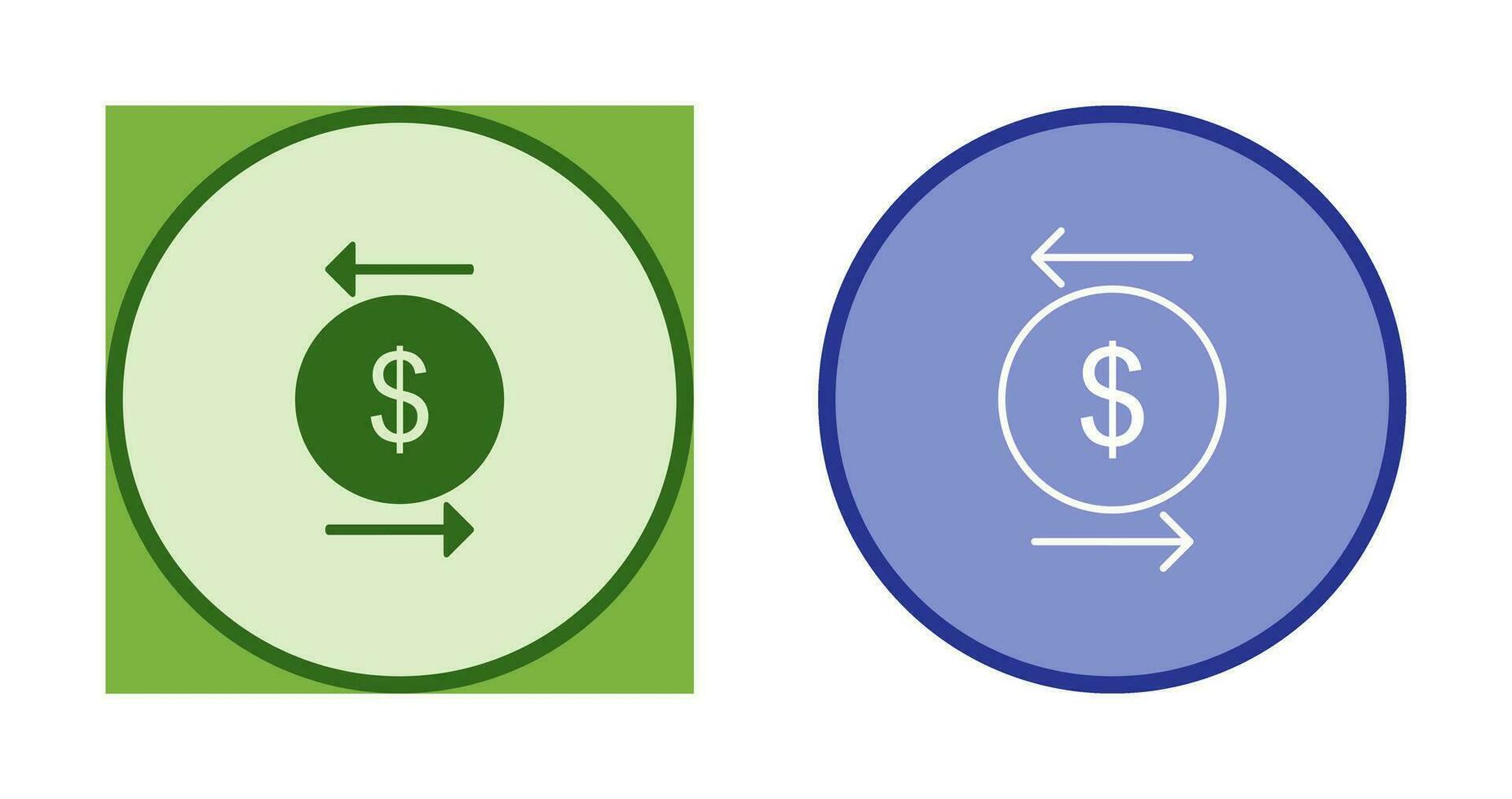 Unique Transcation Vector Icon
