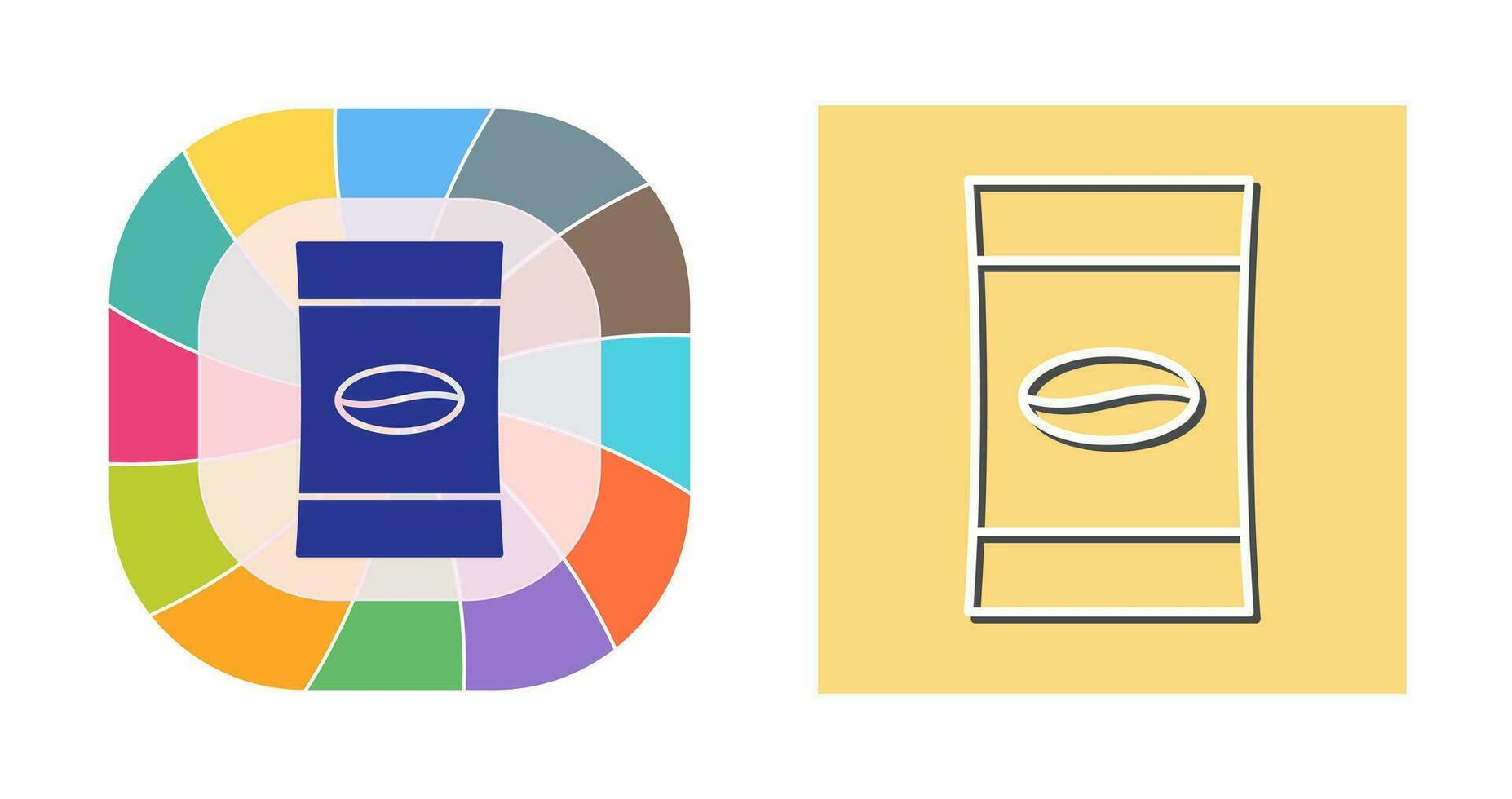 Coffee Packets Vector Icon