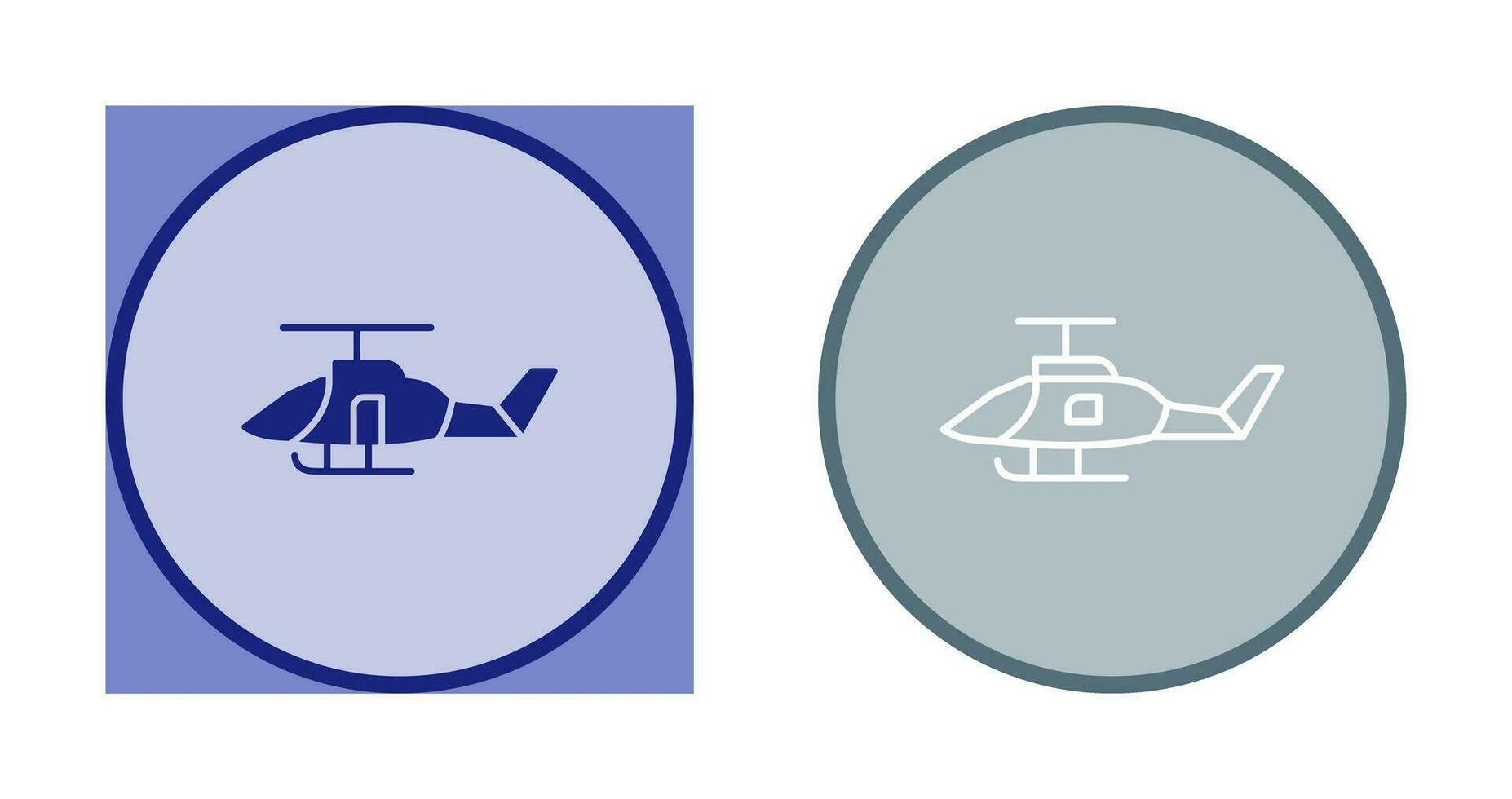 Military Helicopter Vector Icon