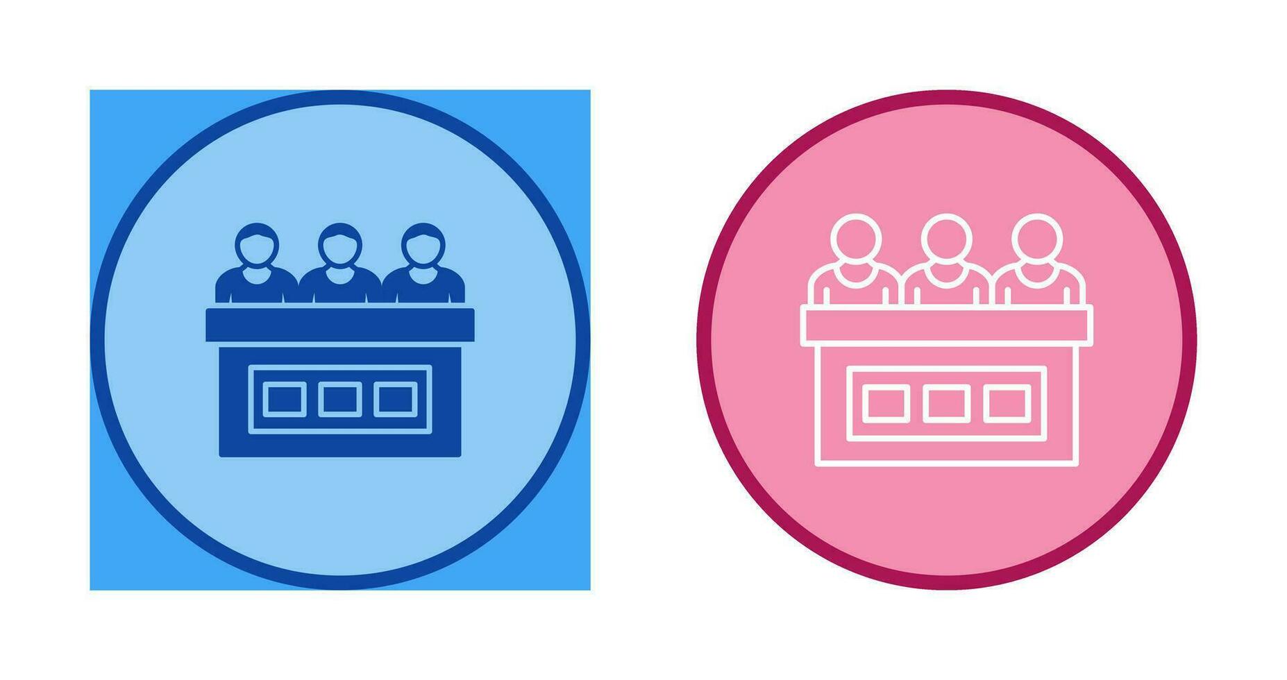 Jury Vector Icon