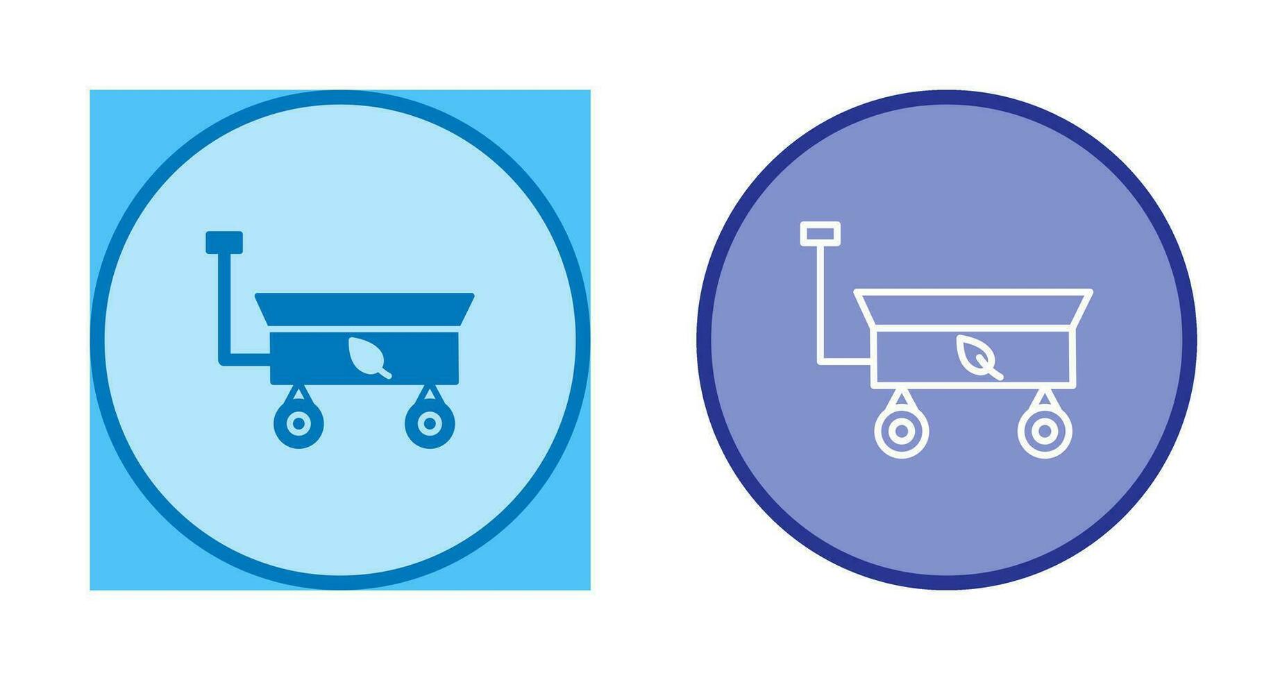 Garden Cart Vector Icon