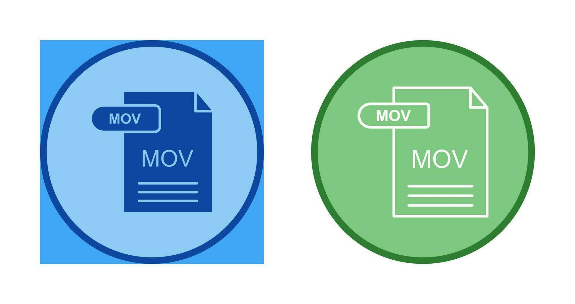 MOV Vector Icon