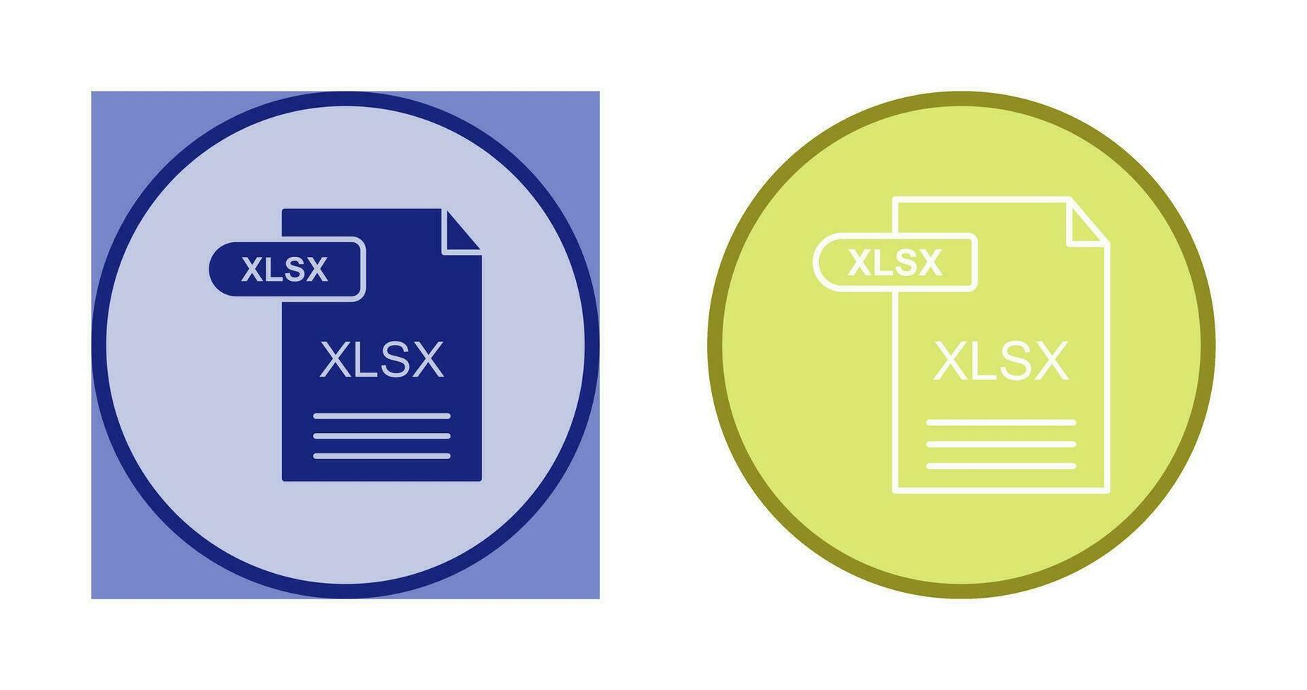 XLSX Vector Icon