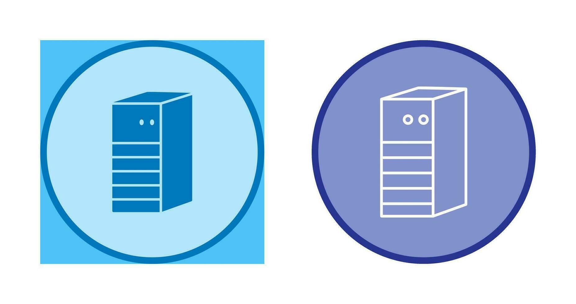 Server Network Vector Icon