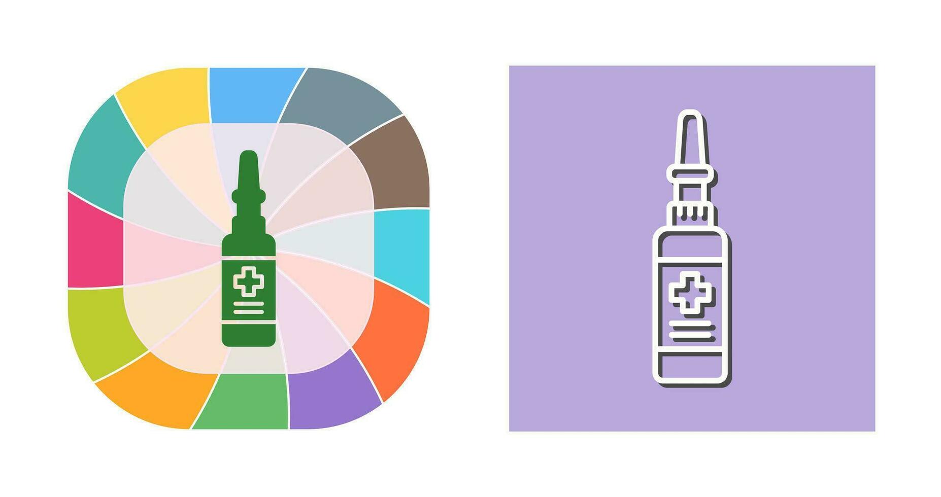 Nasal Spray Vector Icon