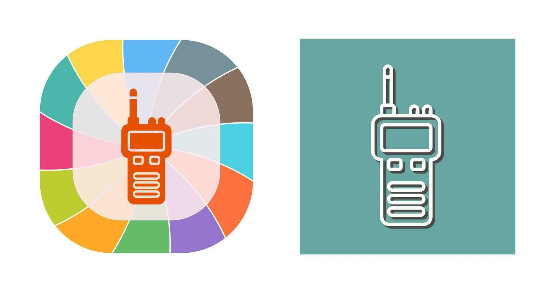 Walki Talkie Vector Icon