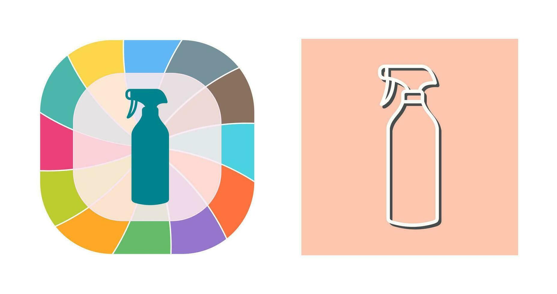 Spray bottle Vector Icon