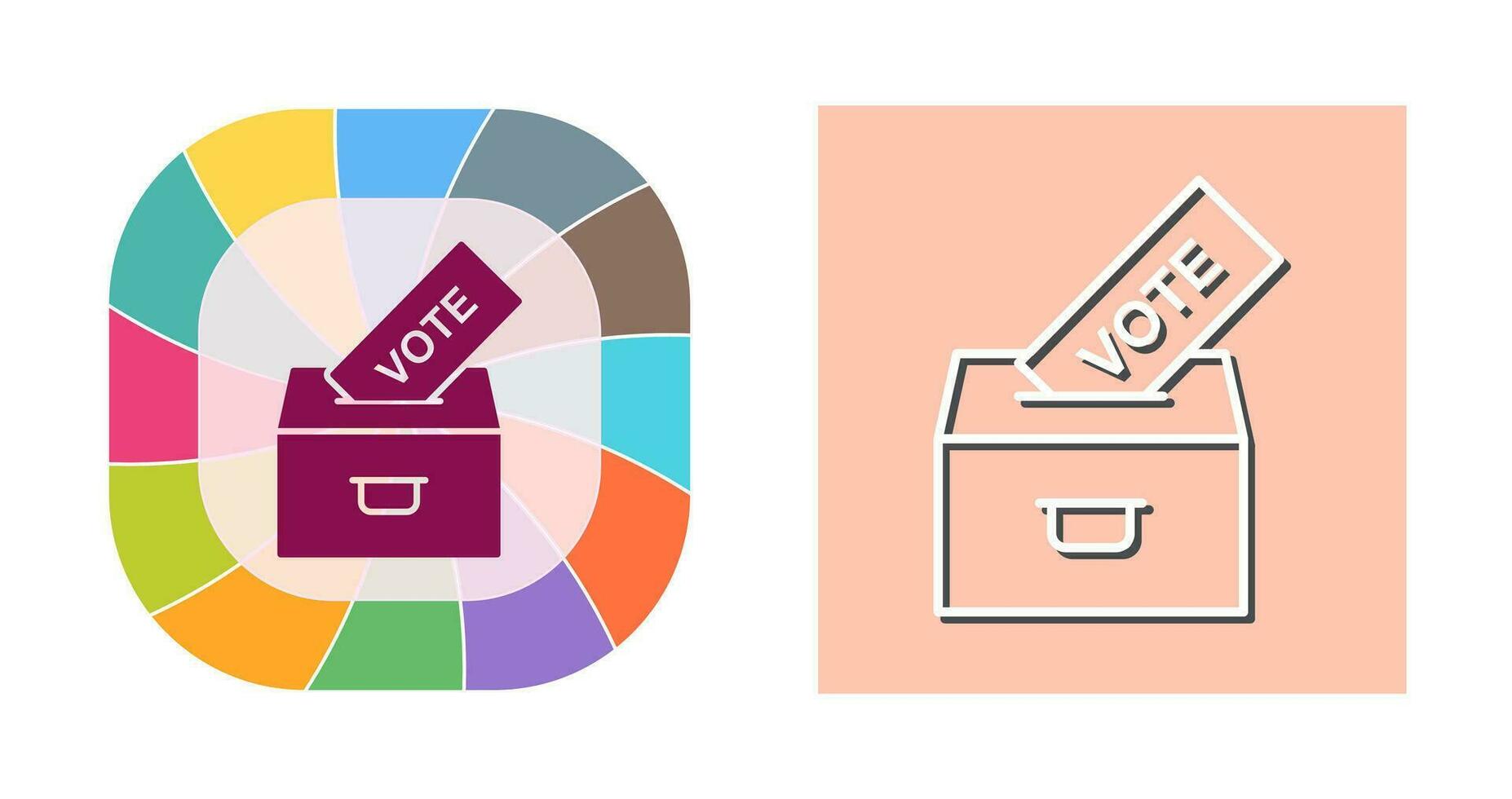 icono de vector de voto de calidad