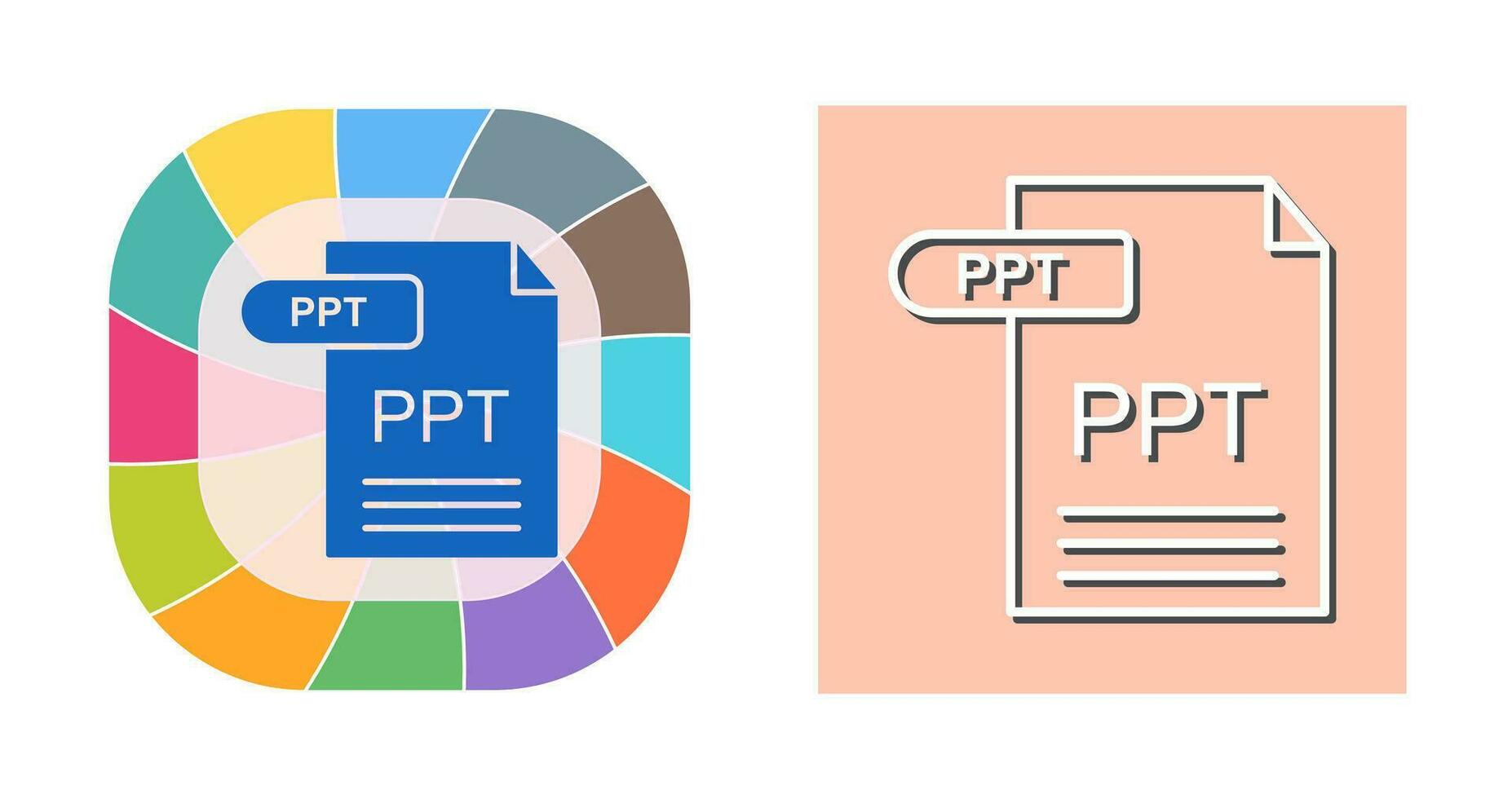PPT Vector Icon