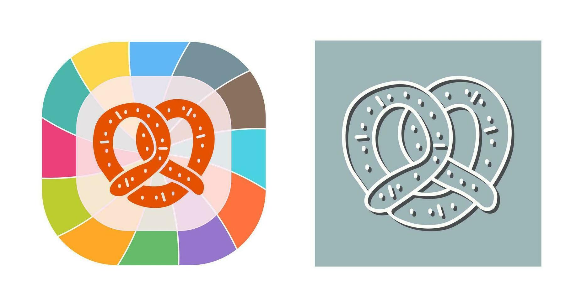 Pretzel Vector Icon