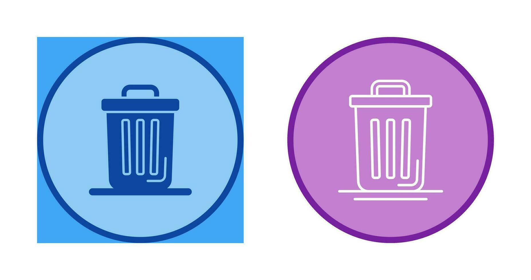 Trash Can Vector Icon