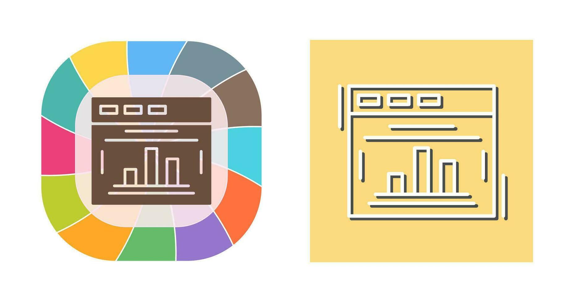 icono de vector de estadísticas