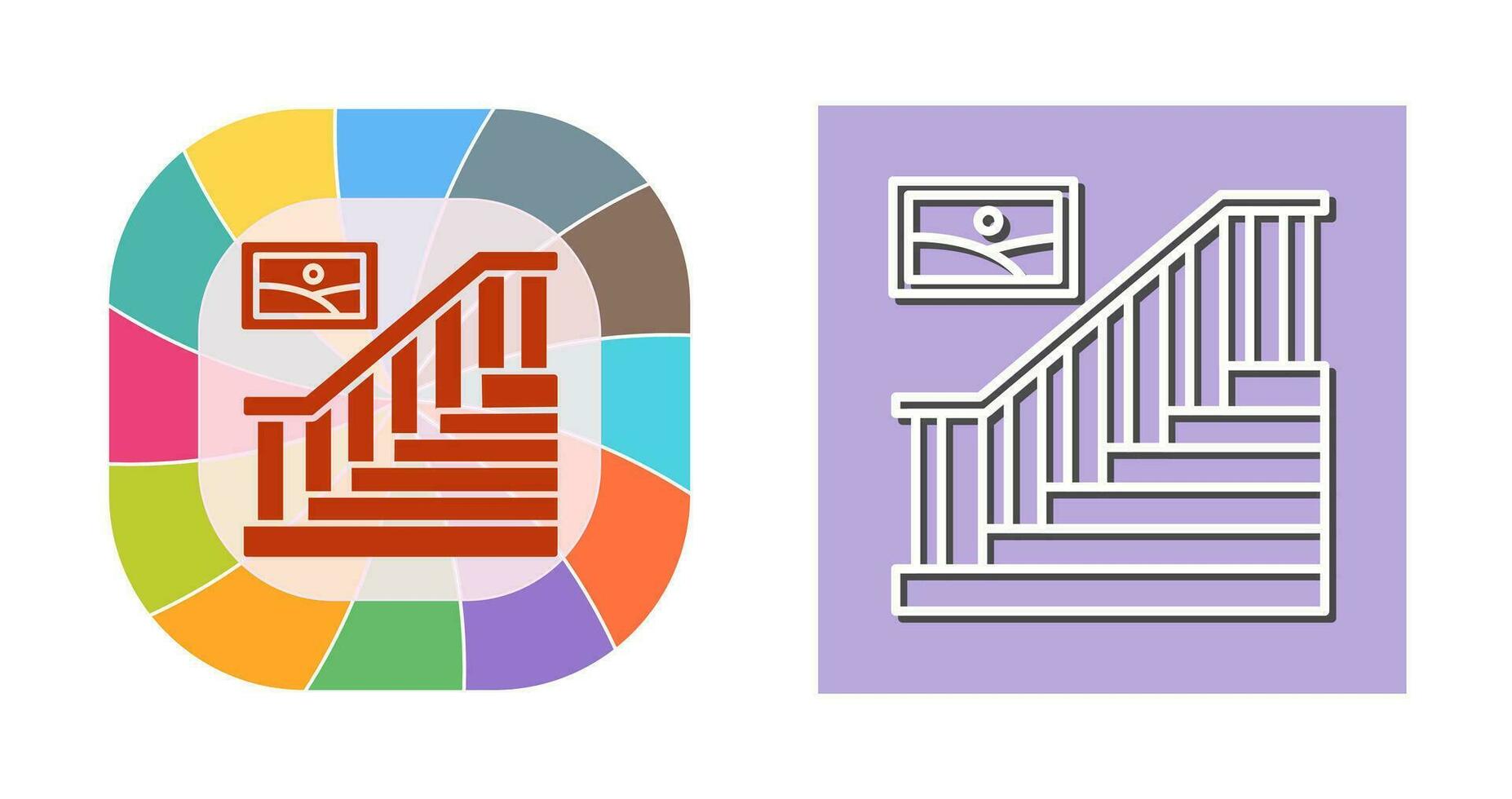Stair Vector Icon