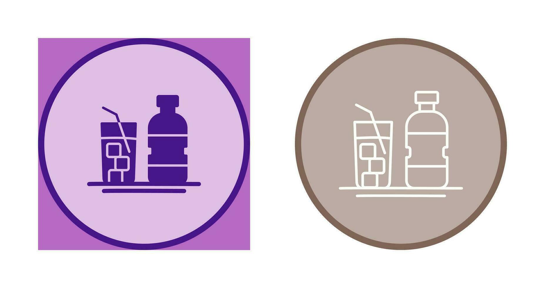 Mineral Water Vector Icon