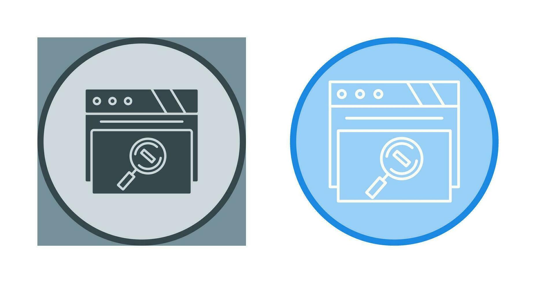 Magnifying Glass Vector Icon