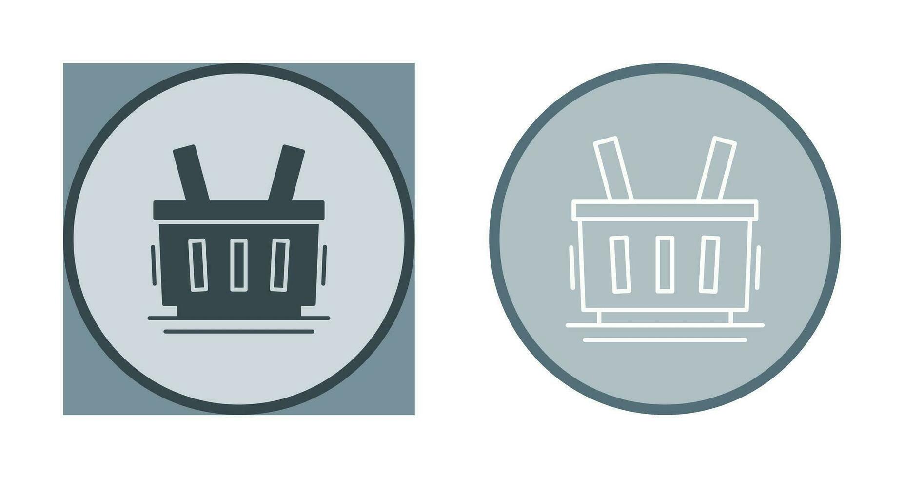 Shopping Basket Vector Icon