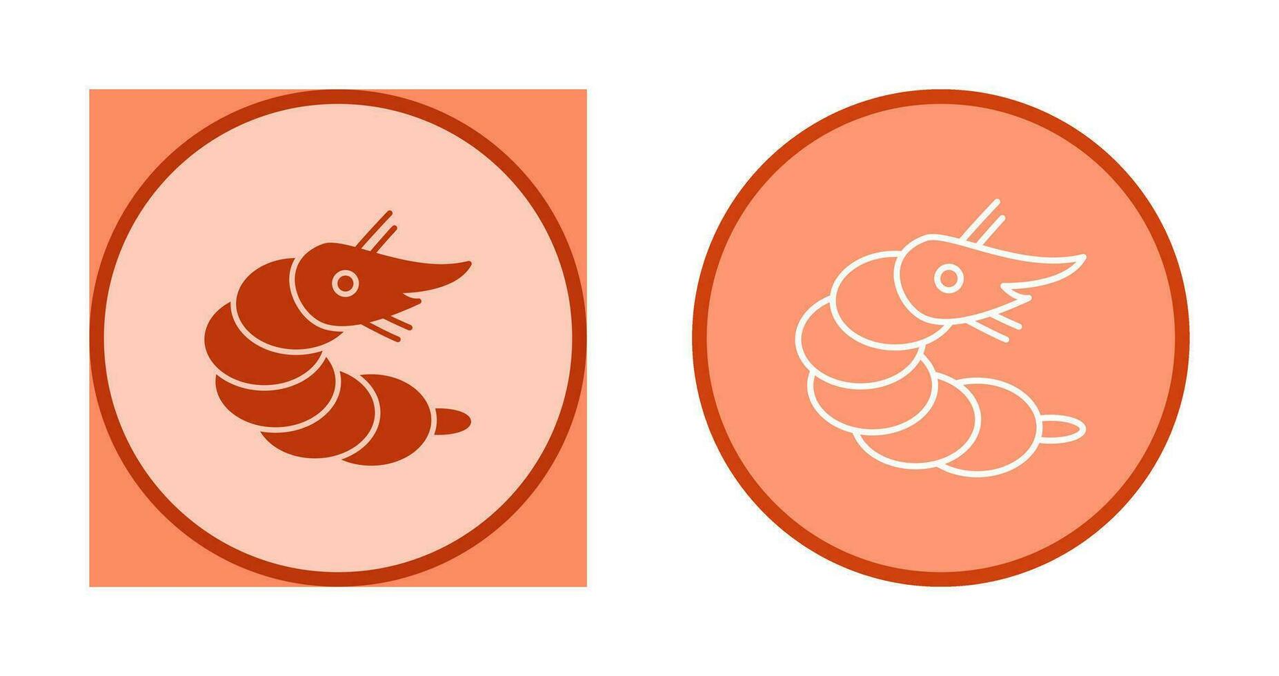 Shrimp Vector Icon