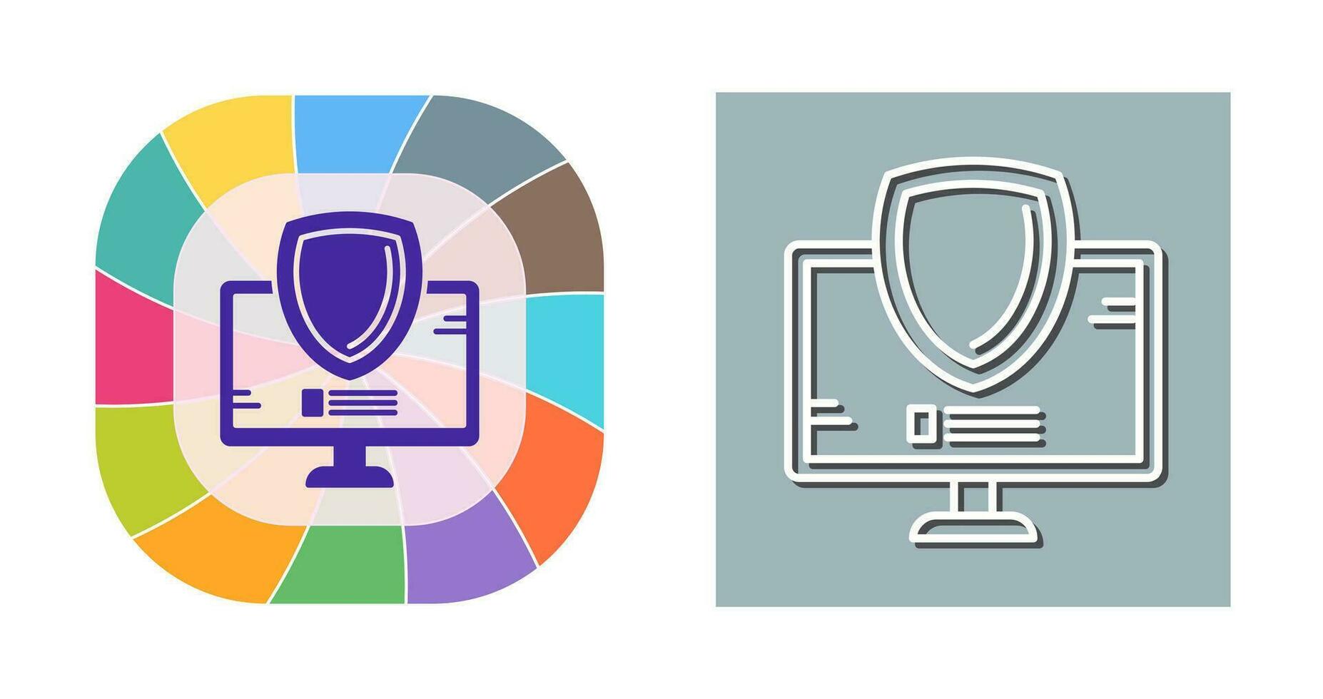 Unprotected Vector Icon