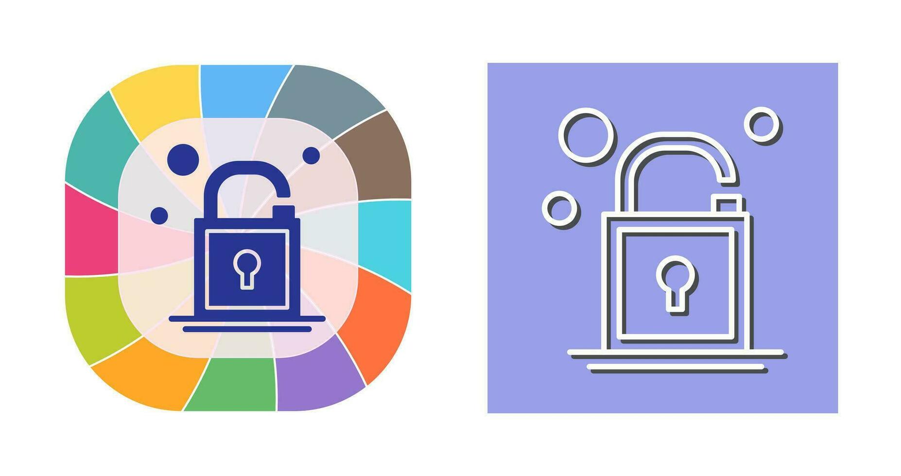 Open Lock Vector Icon