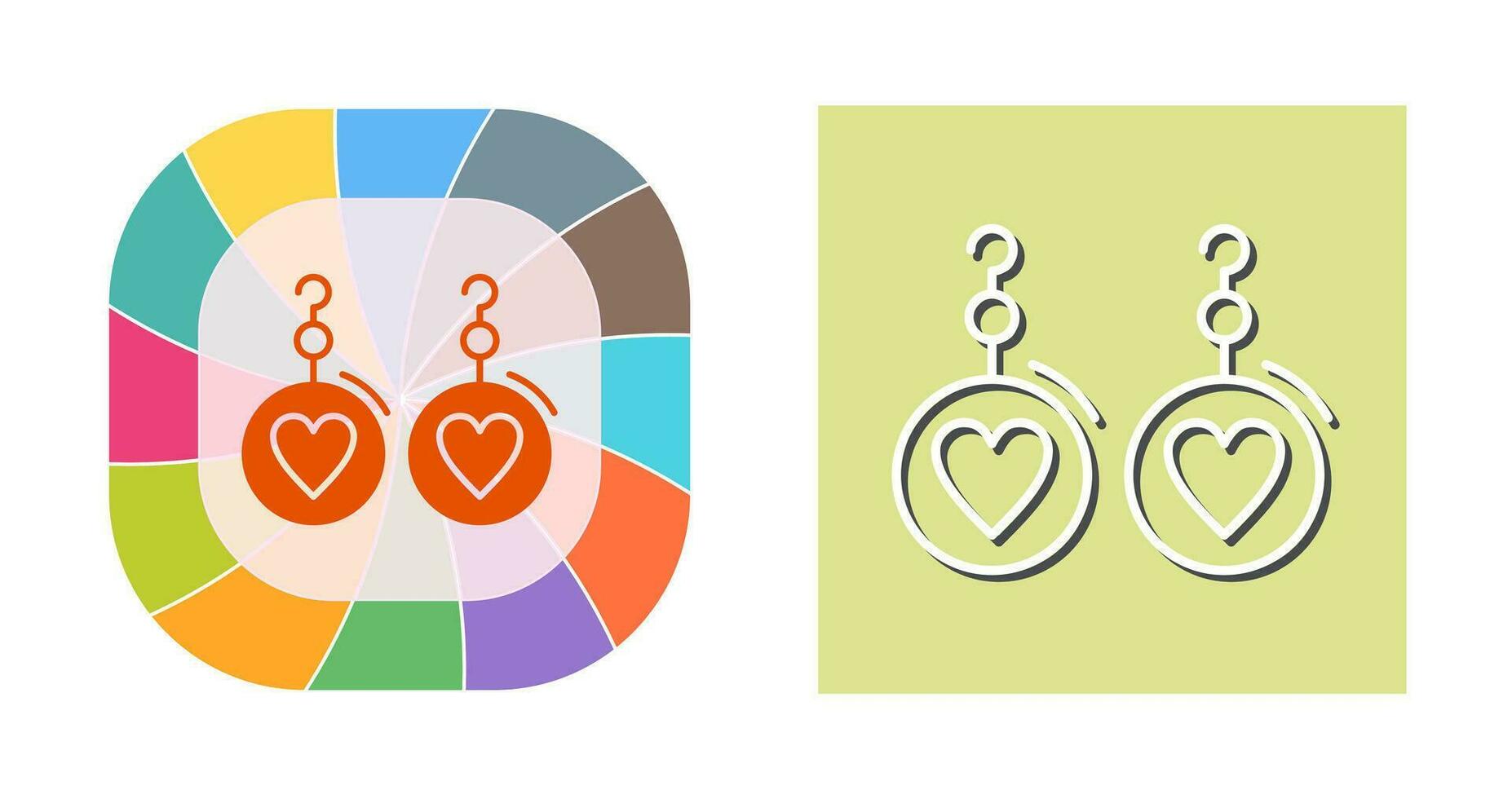 Earrings Vector Icon