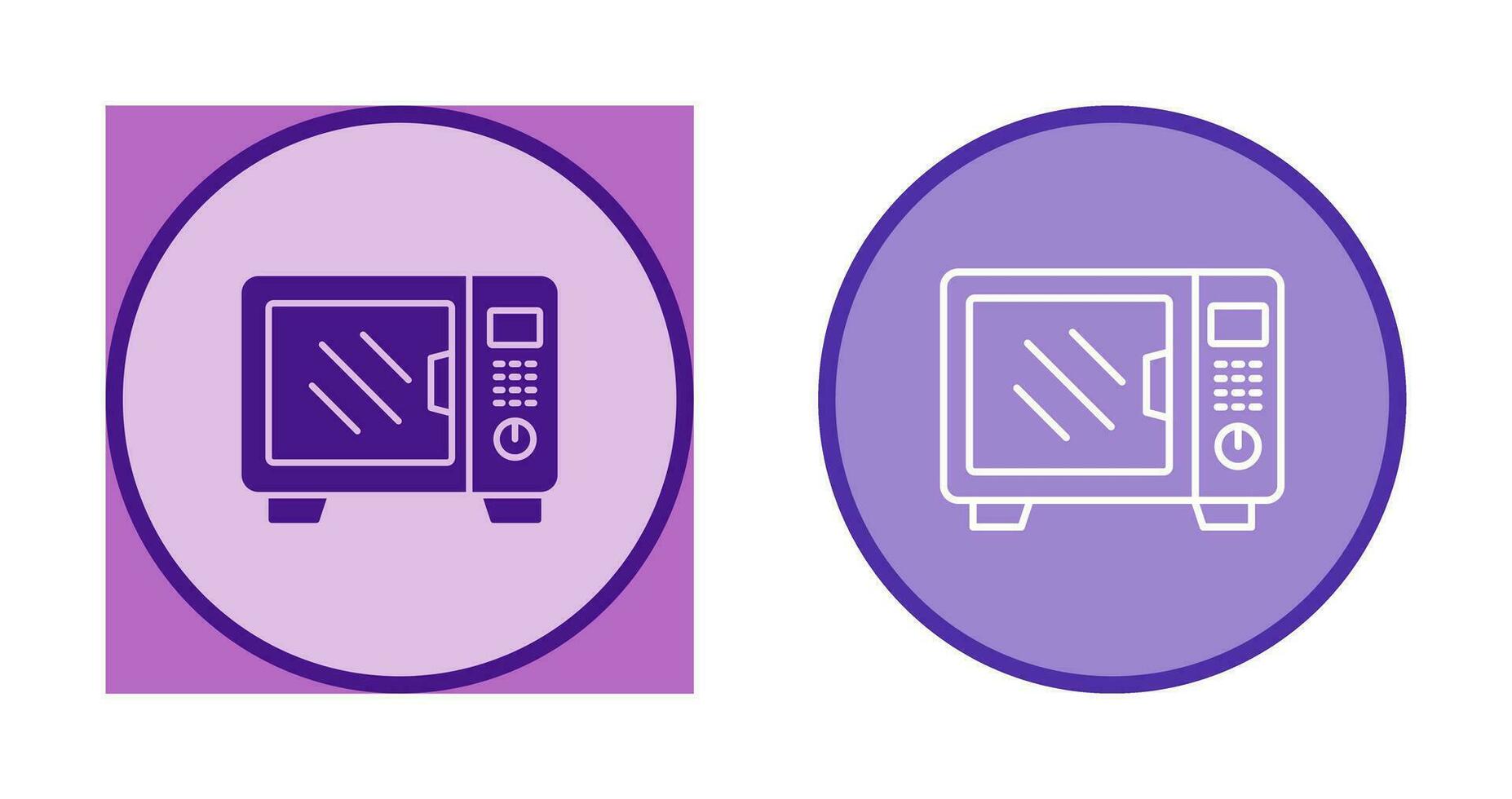 Microwave Vector Icon