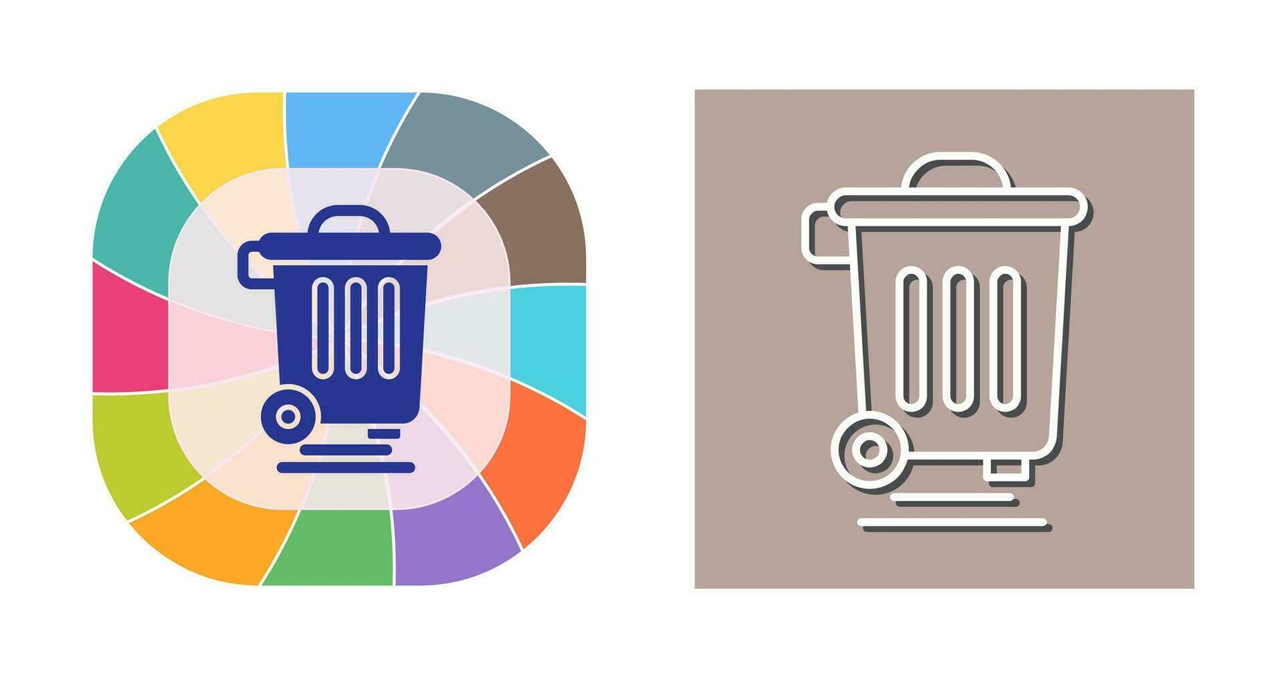 Dustbin Vector Icon