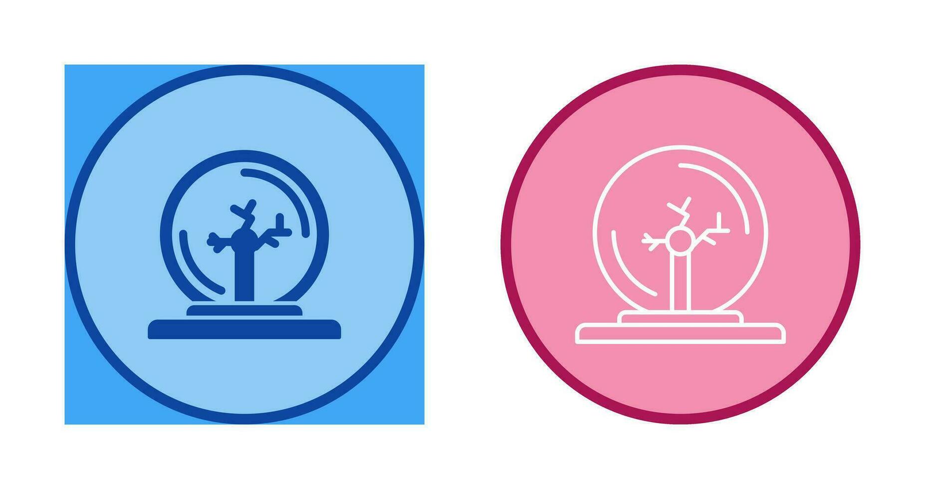 Plasma Ball Vector Icon