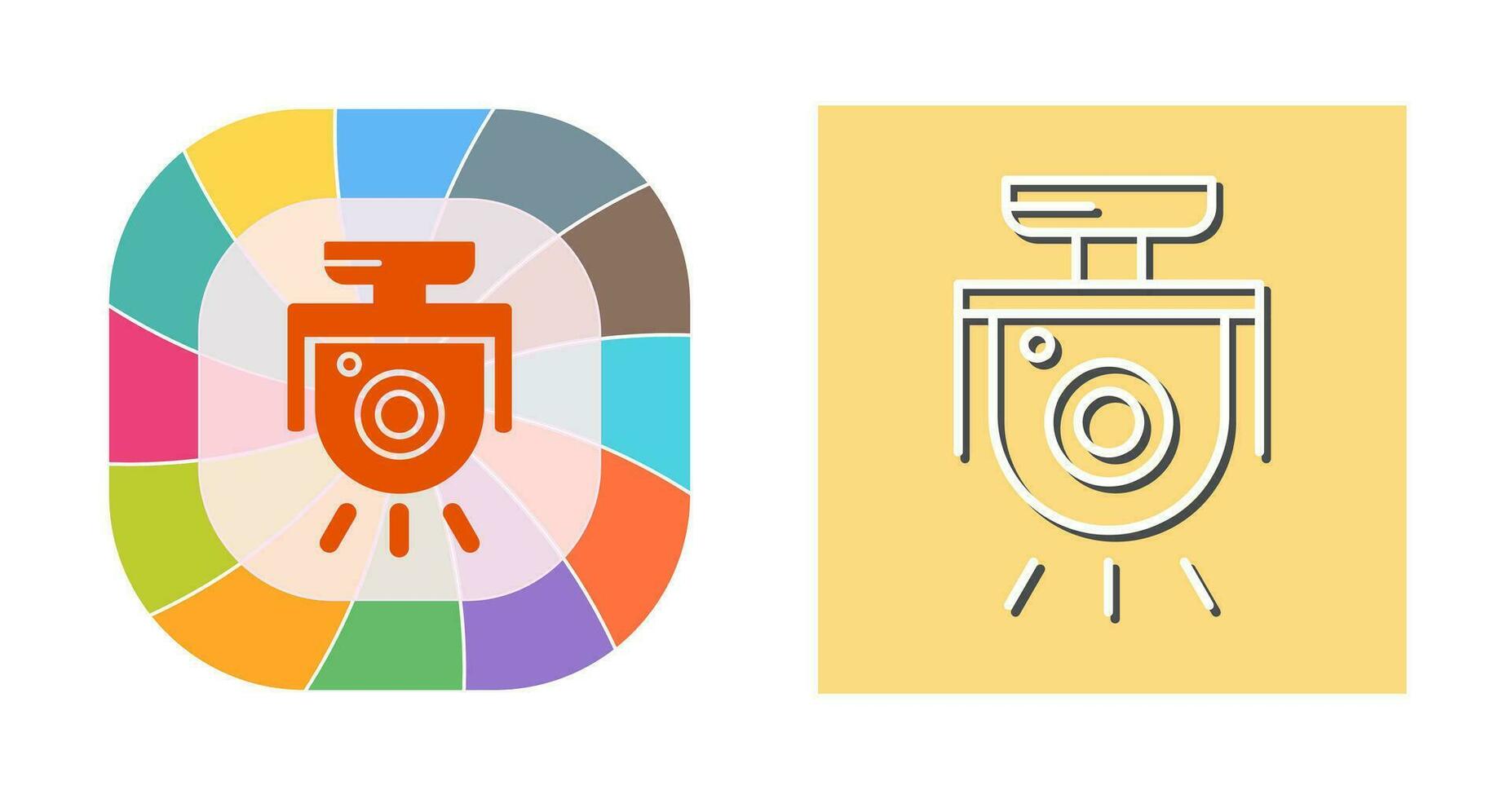 Security Camera Vector Icon