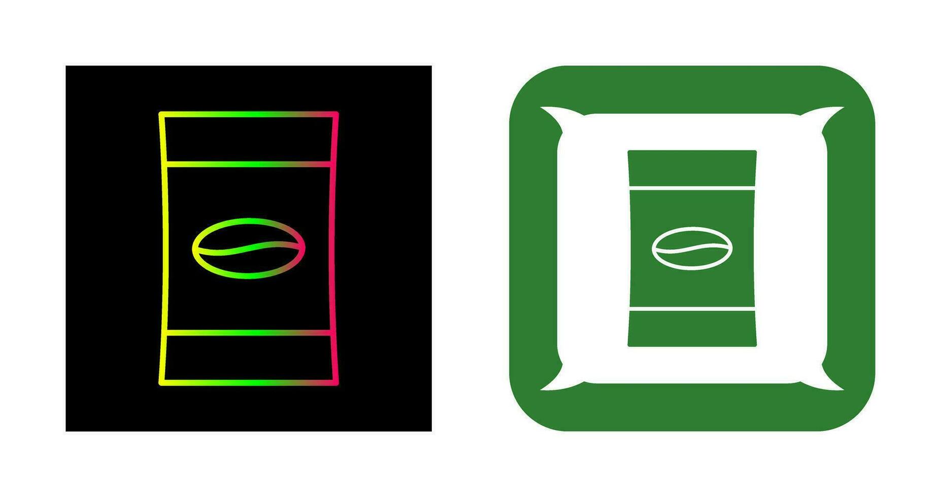 Coffee Packets Vector Icon