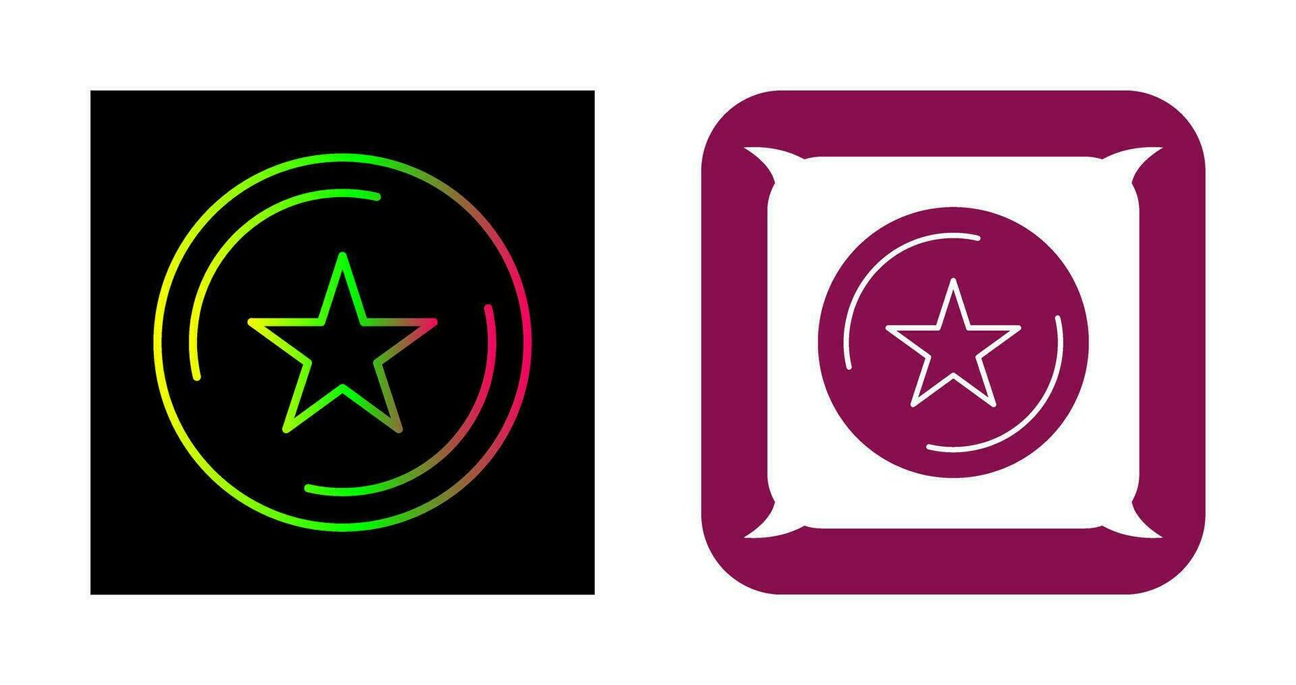 Unique Favorite Vector Icon