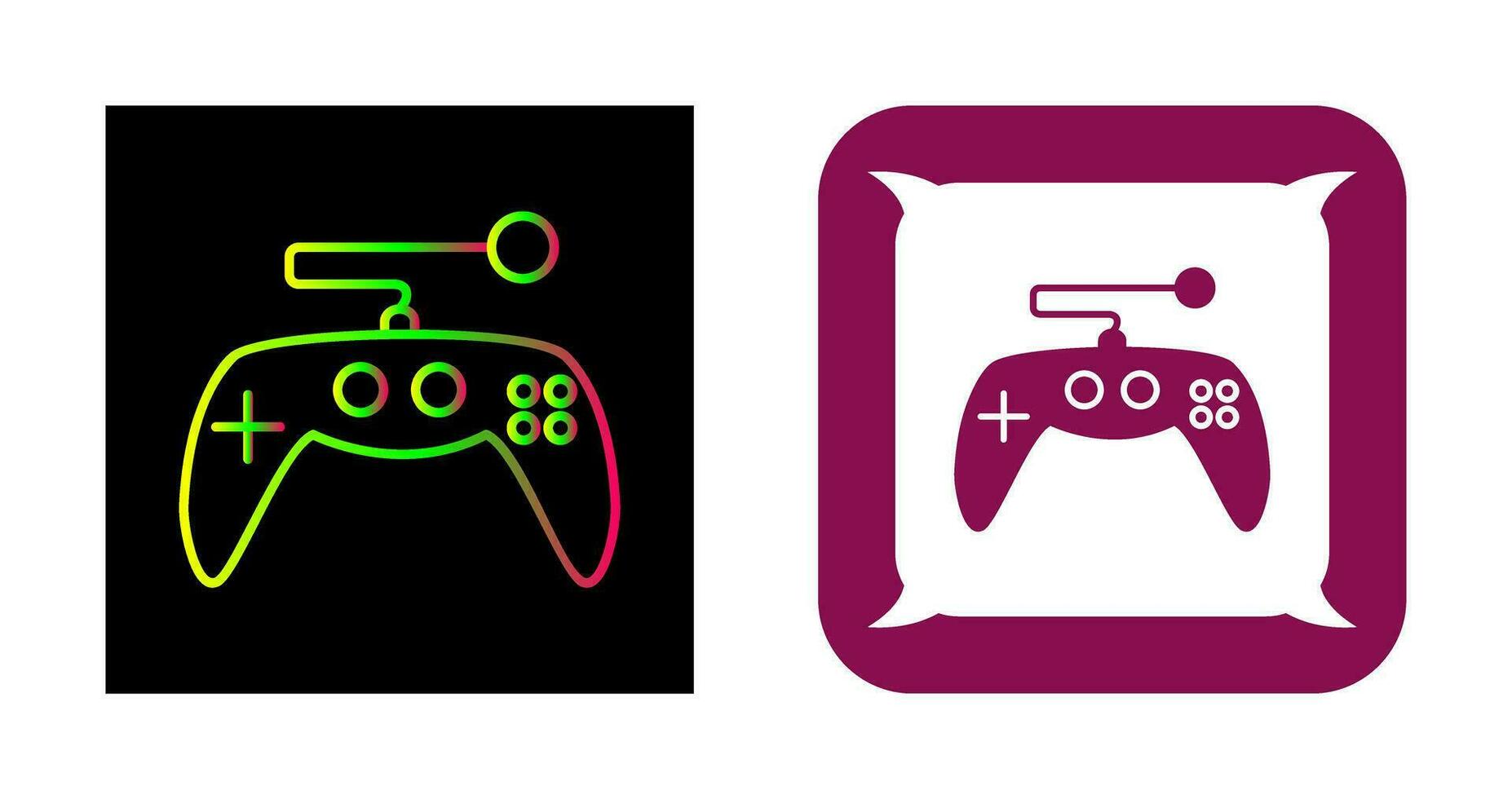 Unique Gaming Control Vector Icon