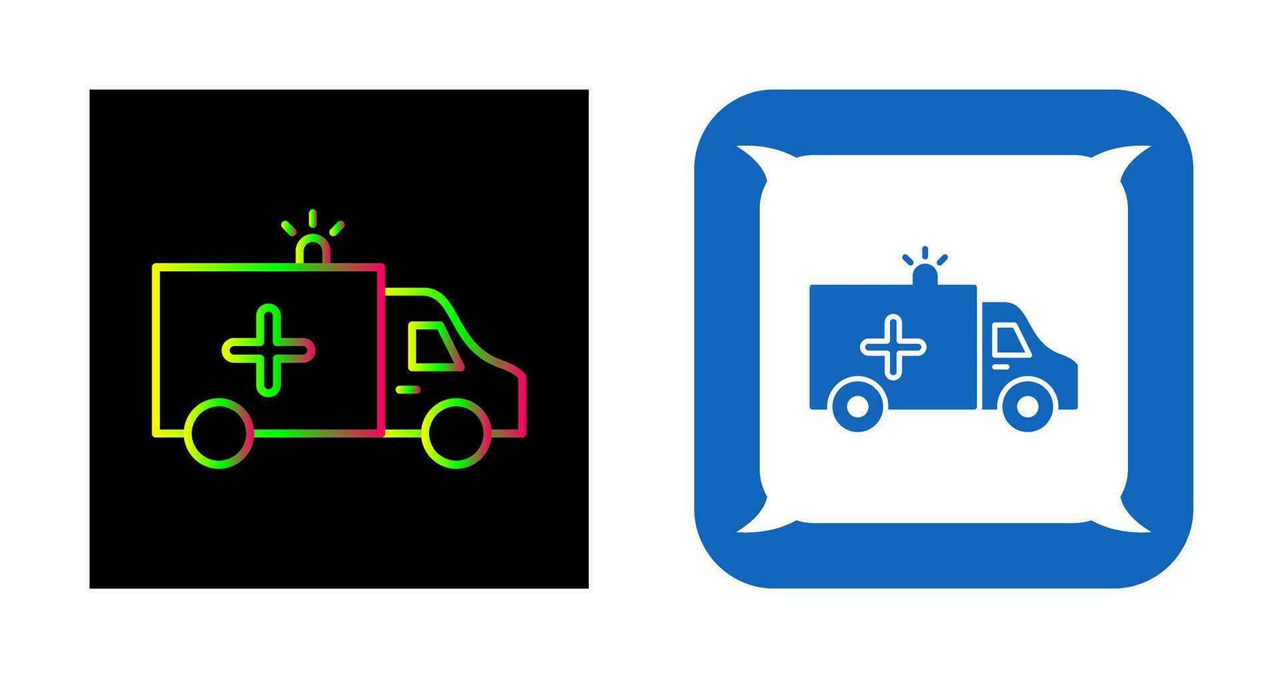 Ambulance Vector Icon
