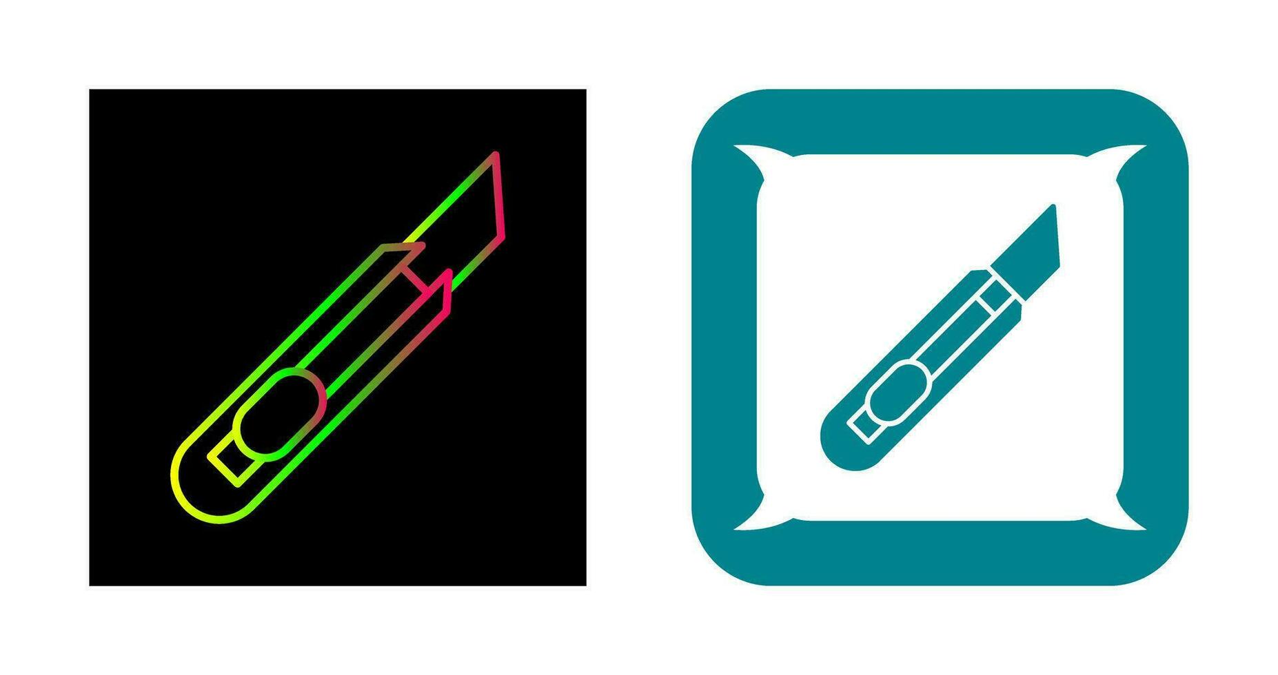 Stationery Knife Vector Icon