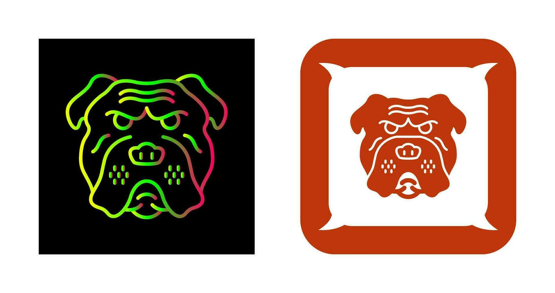 Bulldog Vector Icon