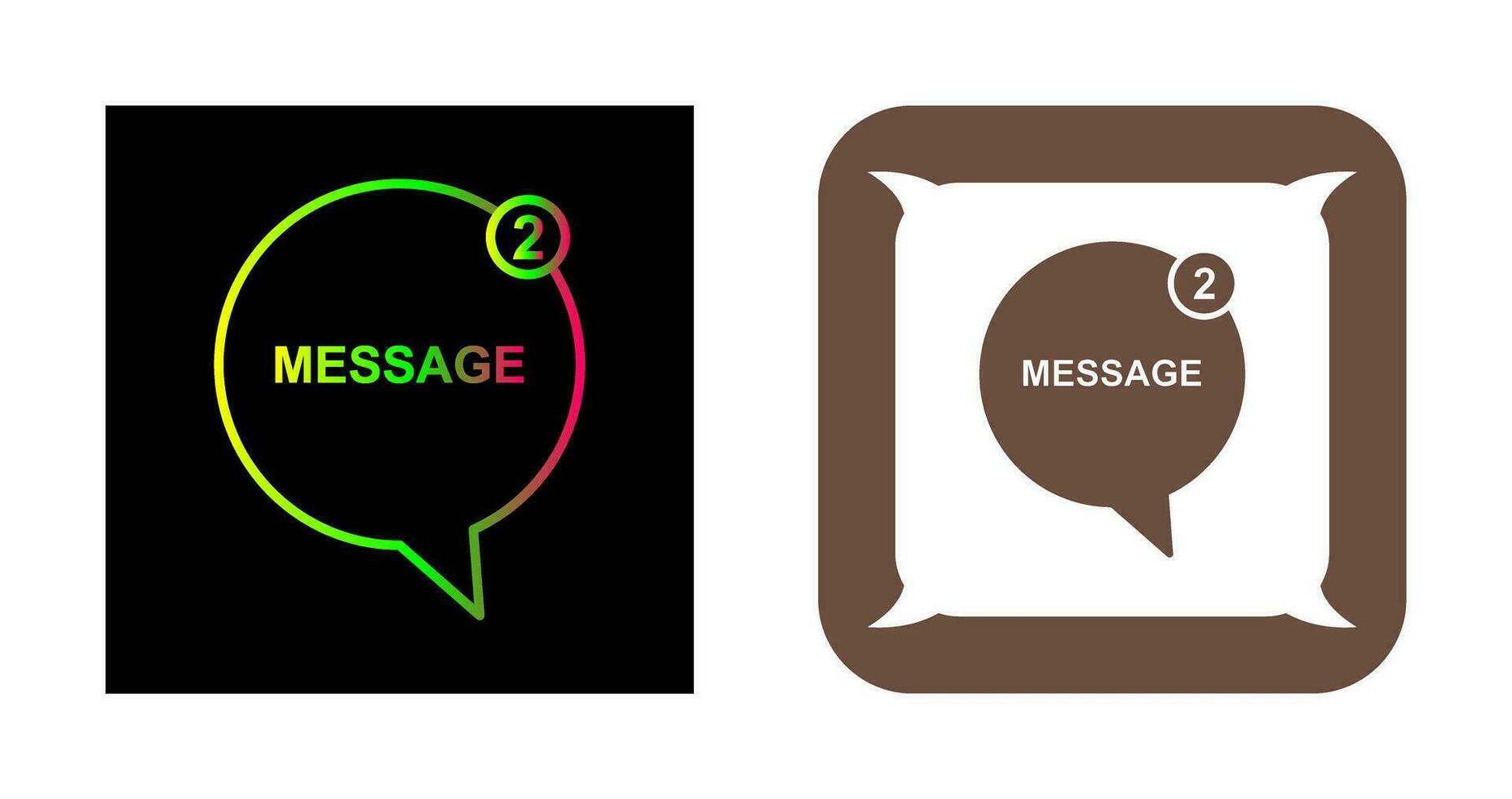 Message Bubbles Vector Icon