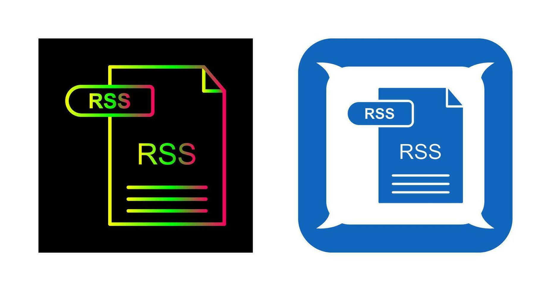 RSS Vector Icon